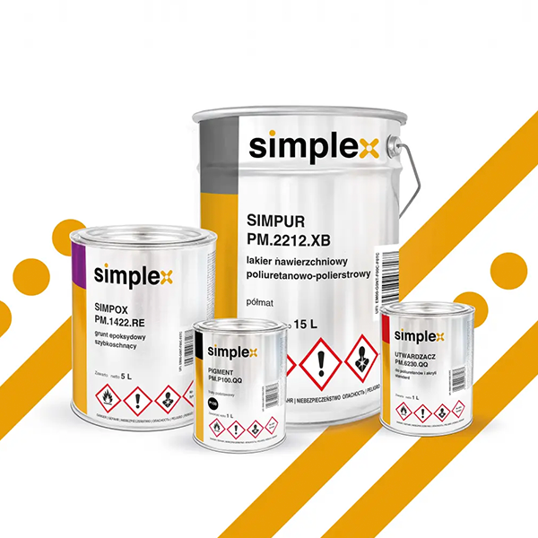 produkty z każdej kategorii Simplex